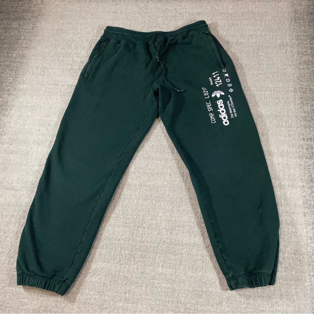 Adidas X Alexander Wang Emerald Green Jogger Sweatpants